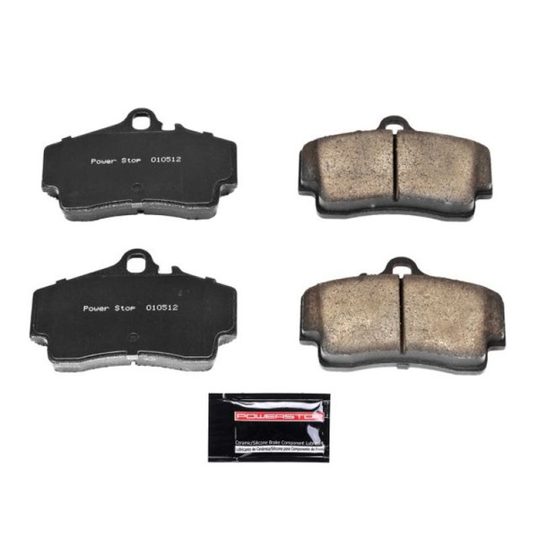Power Stop 99-08 Porsche 911 Rear Z23 Evolution Sport Brake Pads w/Hardware - Z23-738