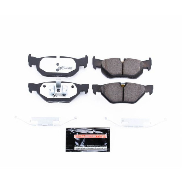 Power Stop 07-09 BMW 323i Rear Z26 Extreme Street Brake Pads w/Hardware - Z26-1171