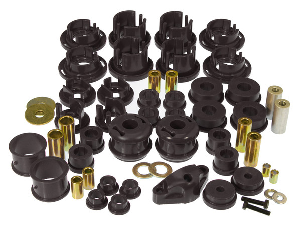 Prothane 08-10 Subaru WRX Total Kit - Black - 16-2002-BL