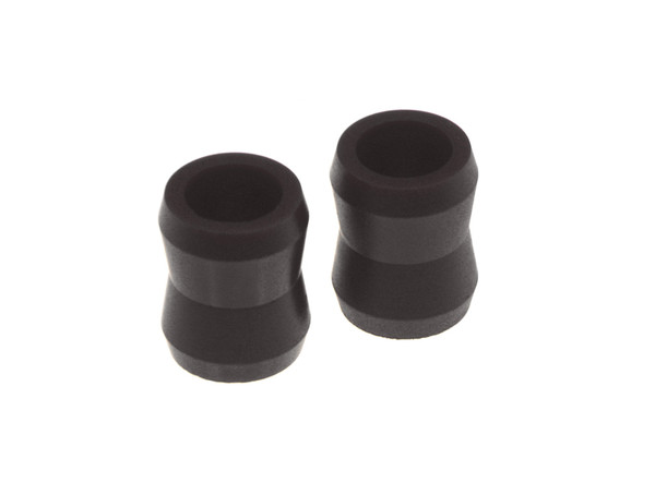 Prothane Universal Shock Bushings - Hourglass - 3/4 ID - Black - 19-904-BL