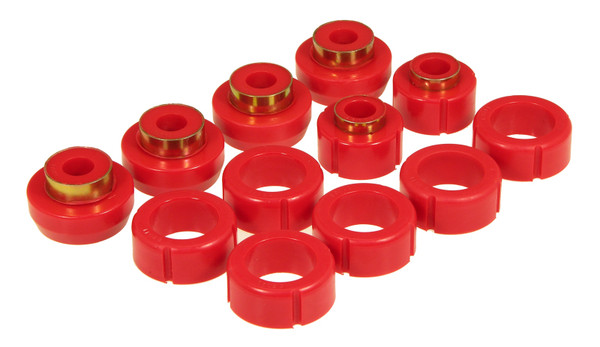 Prothane 87-97 Dodge Dakota 2wd Body Mount - Red - 4-105