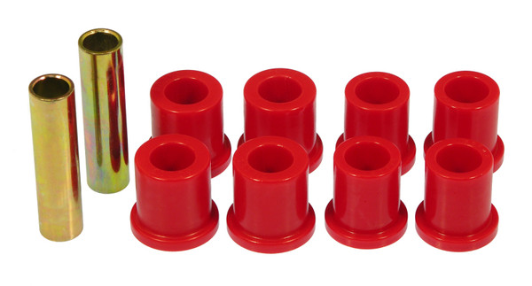 Prothane 73-81 Ford F100/150 Rear Frame Shackle Bushings - Red - 6-807
