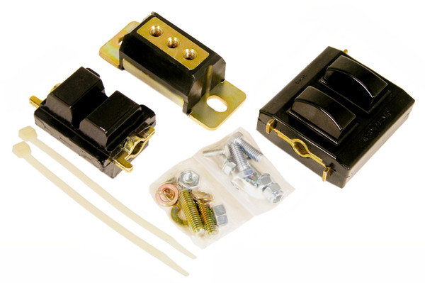 Prothane GM Motor & Trans Mount Kit - Black - 7-1909-BL