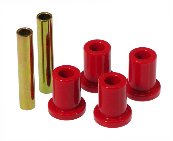 Prothane 71-91 GM Front Frame Shackle Bushings - Red - 7-801