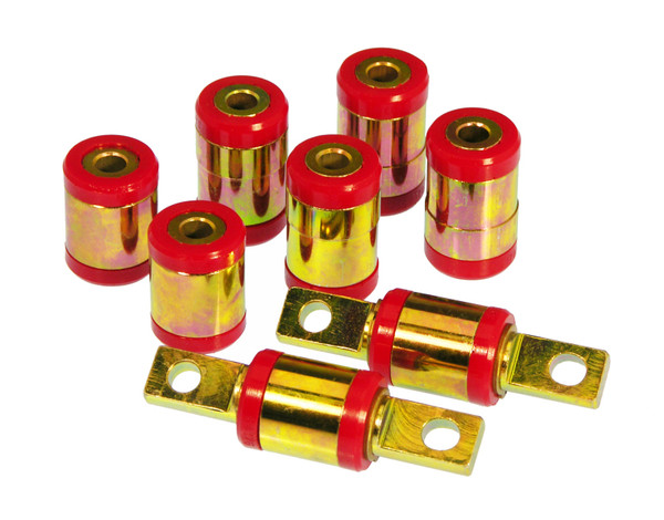 Prothane 96-00 Honda Civic Rear Upper/Lower Control Arm Bushings - Red - 8-306