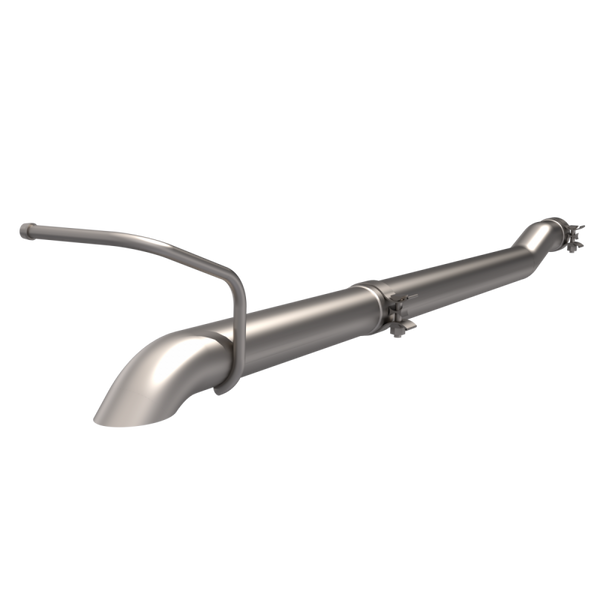 QTP 07-18 Jeep Wrangler JK 3.6L/3.8L Eliminator Cat-Back Crawler Exhaust - 725007
