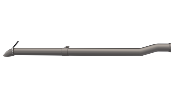 QTP 2018+ Jeep Wrangler JL 304SS Eliminator Cat-Back Crawler Exhaust w/Turn Down Exit - 725018