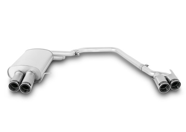 Remus 2010 BMW 5 Series F10 Sedan/F11 Touring 2.0L (N47D20C/N57D30A) Axle Back Exhaust - 087612 1584C