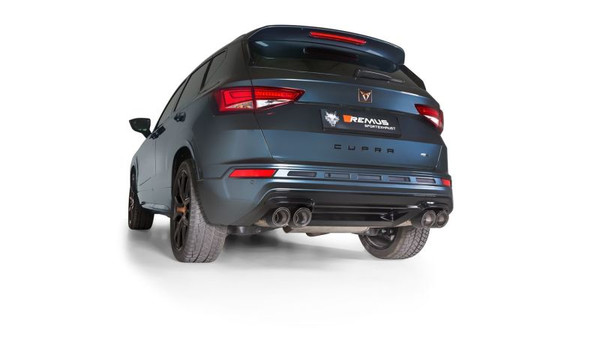 Remus 2018 Cupra Cupra Ateca 4Drive 2.0L TSI (DNU w/GPF) GPF-Back Exhaust (Tail Pipe Set Req) - 796019 1500