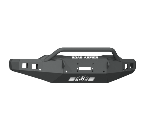 Road Armor 2020 Chevy 2500HD Stealth Front Winch Bumper w/Pre-Runner Guard - Tex Blk - 3202F4B