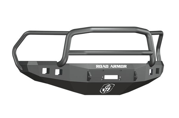 Road Armor 10-18 Ram 2500 Stealth Front Winch Bumper w/Lonestar Guard - Tex Blk - 408R5B