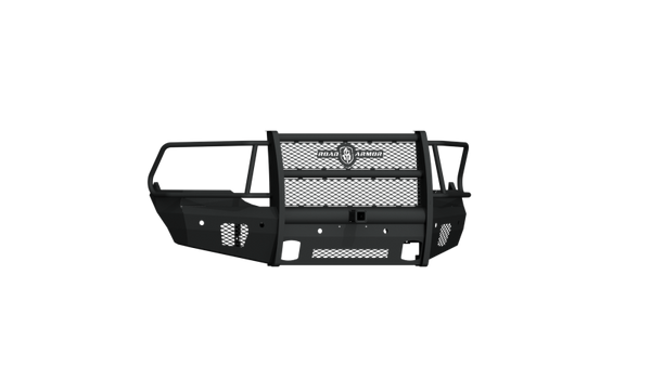 Road Armor 13-18 Ram 1500 Vaquero Front Bumper Full Guard 2in Receiver - Tex Blk - 4131VF26B