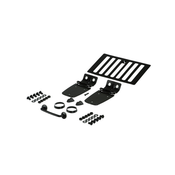 Rugged Ridge 98-06 Jeep Wrangler TJ Black Hood Kit - 11201.02