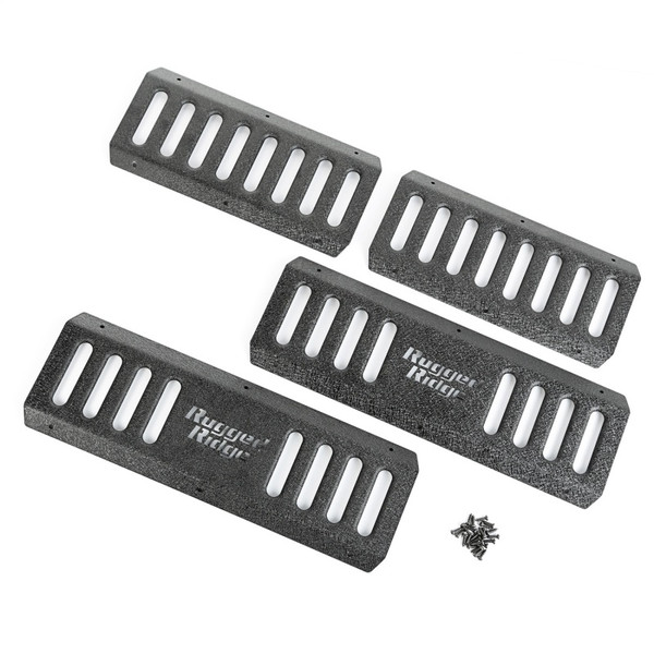 Rugged Ridge RRC Side Armor Guard Plates 07-18 Jeep Wrangler JKU - 11504.25