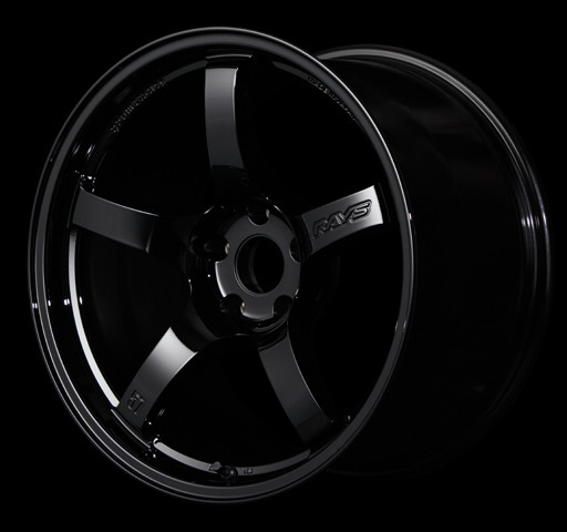 Gram Lights 57CR 18x9.5 +38 5x100 Glossy Black Wheel - WGCRX38DGX
