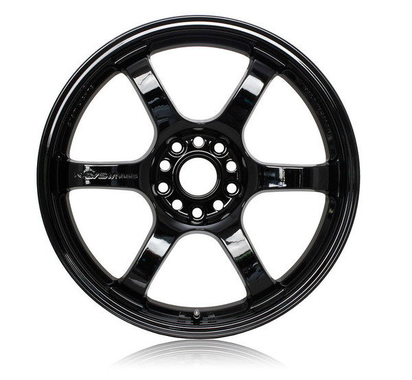 Gram Lights 57DR 18x9.5 +22 5-114.3 Glossy Black Wheel - WGIX22EGX