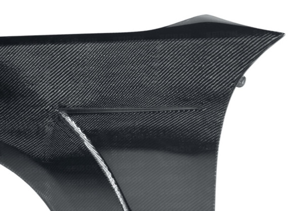 Seibon 02-08 Nissan 350Z 10mm Wider Carbon Fiber Fenders - FF0205NS350
