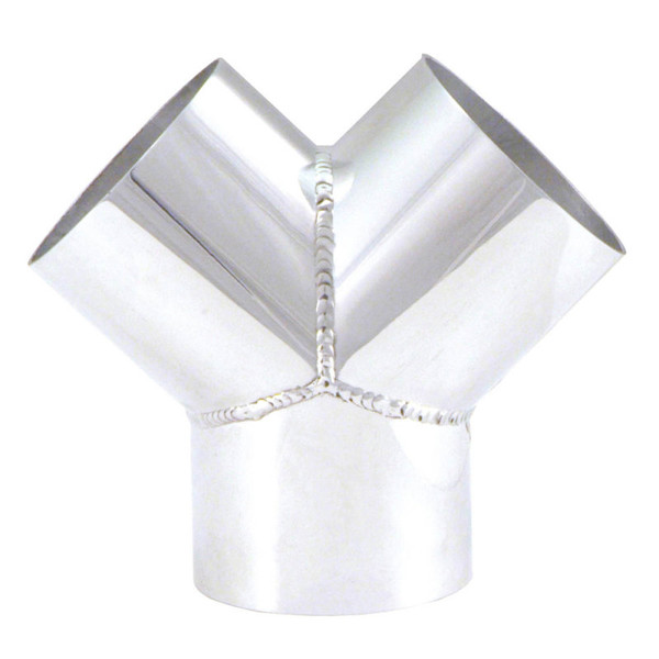 Spectre Universal Tube (Y-Pipe) 3in. OD - Aluminum - 9479