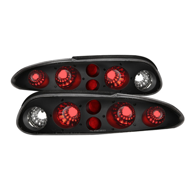 xTune Chevy Camaro 93-02 Euro Style Tail Lights - Black ALT-JH-CCAM98-BK - 9036491