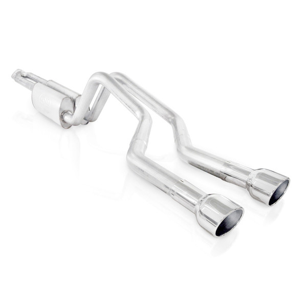 Stainless Works 2006-09 Trailblazer SS 6.0L 2-1/2in S-Tube Exhaust Y-Pipe Center Bumper Exit - TBTDLMFCBCO