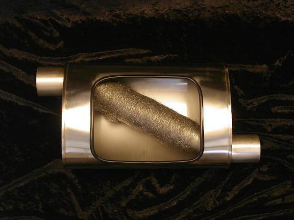 Stainless Works 2.25in ID OFFSET INLET/ 2.25in OD CENTER OUTLET 5inX9in - TM5S22O22C