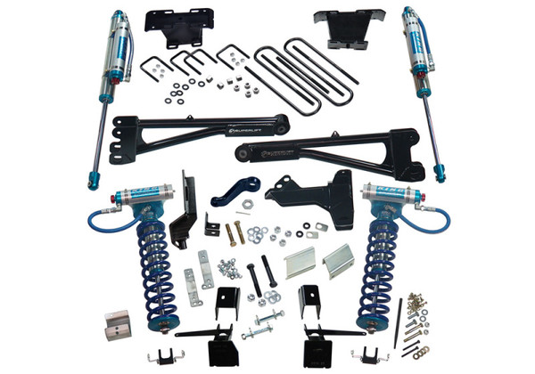 Superlift 17-19 Ford F-250 SD 4WD (Diesel) 6in Radius Arm Lift Kit King Fr Coils/RR Reservoir Shocks - K169KG