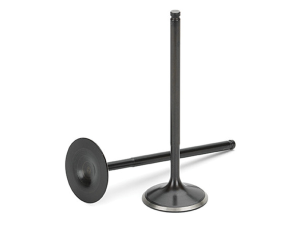 Supertech Subaru EJ20/EJ25 Black Nitrided Exhaust Valve - +0.5mm Oversize - Set of 8 - SEVN-1012-8