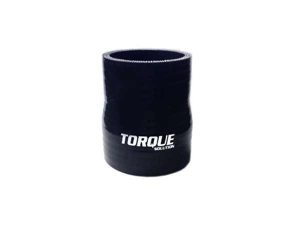 Torque Solution Transition Silicone Coupler: 2 inch to 2.25 inch Black Universal - TS-CPLR-T2225BK