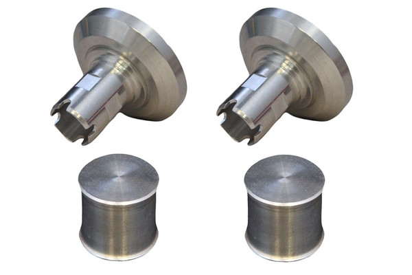 Torque Solution HKS Blow Off Valve Adapter w/ Plugs: Bmw 135 335i 535i X5 n54 ONLY - TS-N54-HKSC