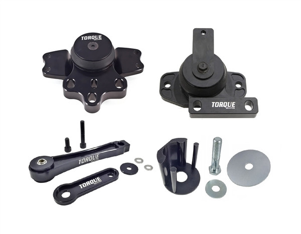 Torque Solution Engine Transmission & Pendulum Mount Kit w/ Street Insert VW Jetta Golf 2006-2008.5 - TS-VW-012P-AS