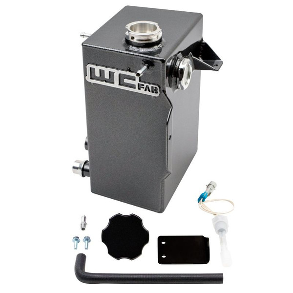 Wehrli 20-22 Chevrolet-GMC 6.6L L5P Duramax OEM Placement Coolant Tank Kit - WCFab Grey - WCF100268-GRY