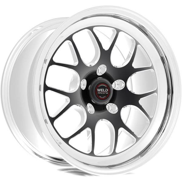 Weld S77 18x5 / 5x115mm BP / 1.6in. BS Black Wheel (High Pad) - Non-Beadlock - 77HB8050W16A