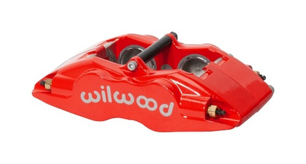 Wilwood Caliper - FSLI4 - Red 1.62in Piston 0.81in Rotor - 120-11131-RD