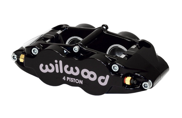 Wilwood Caliper-Narrow Superlite 4R - Black 1.75/1.75in Pistons 1.10in Disc - 120-11784-BK
