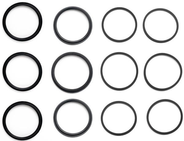 Wilwood O-Ring & Seal Kit - 1.75/1.62/1.62in Square Seal - 6 pk. - 130-14278