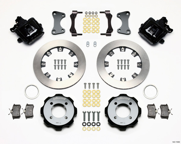 Wilwood Combination Parking Brake Rear Kit 11.75in 2011 Fiesta Rear - 140-11900