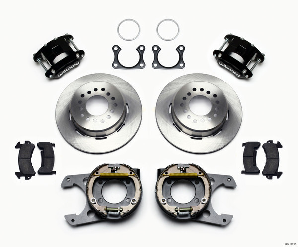 Wilwood D154 P/S Park Brake Kit Big Ford 2.36in Offset - 140-12213