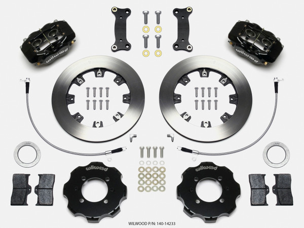 Wilwood Forged Dynalite Front Hat Kit 12.19in 2016-Up Mazda MX5 Miata w/ Lines - 140-14233