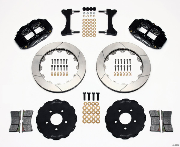 Wilwood Narrow Superlite 6R Front Hat Kit 13.06in Mitsubishi EVO VIII - 140-9284