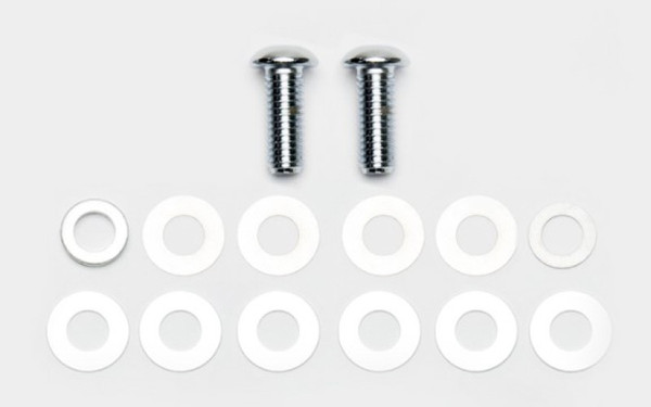 Wilwood Bolt Kit - Caliper Rear GP 300/310 84-99 3/8-16 Chrome - 230-4236