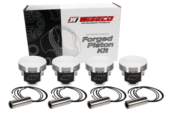 Wiseco Volkswagen KR/PL 1.8L 16V 81.00mm Bore 8.8:1 CR -1cc Dome Piston Set - KE186M81