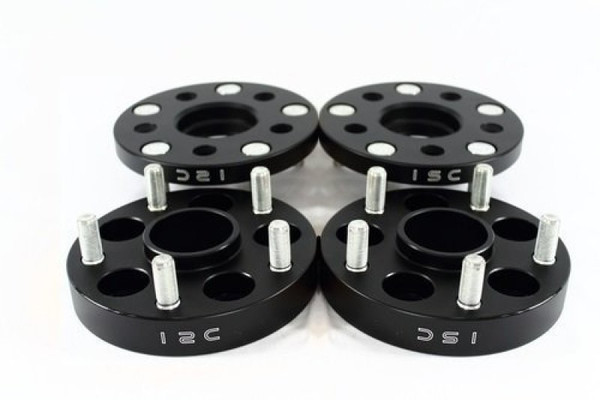 ISC Suspension 5x114.3 Hub Centric Wheel Spacers 20mm Black (Pair) - WS5X11420B