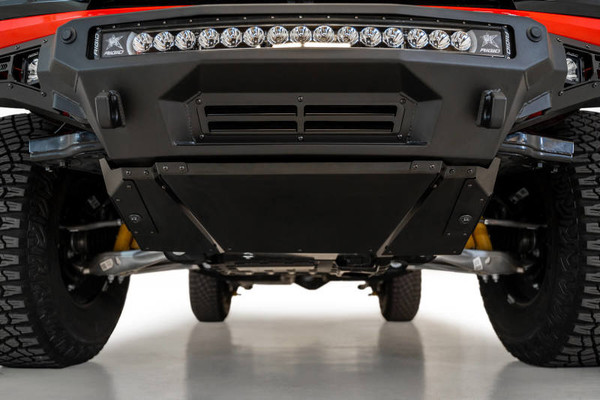 Addictive Desert Designs 2021+ Ford Bronco Stealth Fighter Front Bumper Skid Plate Kit - AC23007NA03