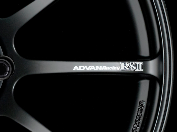 Advan RSII Spoke Sticker (White) - 2 Pack - V0621