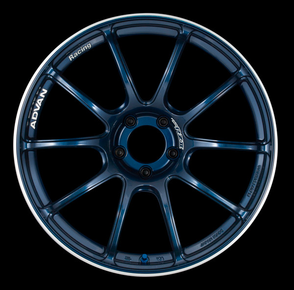Advan RZII 18x9.5 +45 5-114.3 Racing Indigo Blue Wheel - YAZ8J45EE