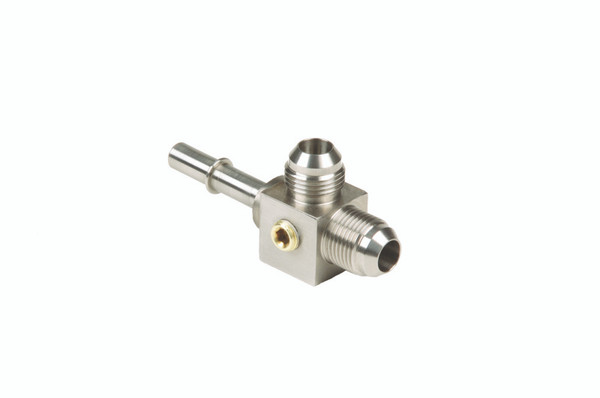 Aeromotive 3/8 Male Quick Connect Tee Fitting - 15116