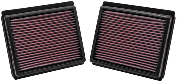 K&N Replacement Air Filter INFINITI M35 3.5L V6; 09-10 (2 PER BOX) - 33-2440