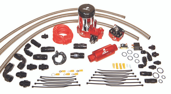 Aeromotive A2000 Complete Drag Race Fuel System for Single Carb - 17203