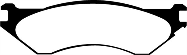 EBC 06-11 Dodge Ram 1500 Mega Cab 2WD Ultimax2 Rear Brake Pads - UD1077