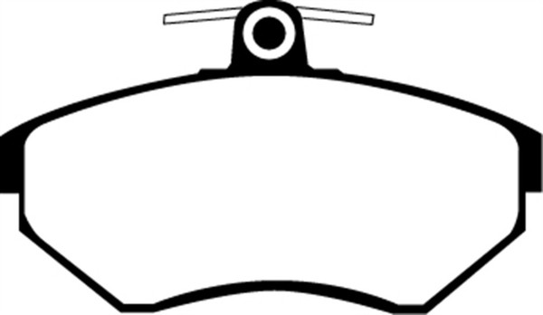 EBC 97-02 Volkswagen Cabriolet 2.0 Ultimax2 Front Brake Pads - UD704